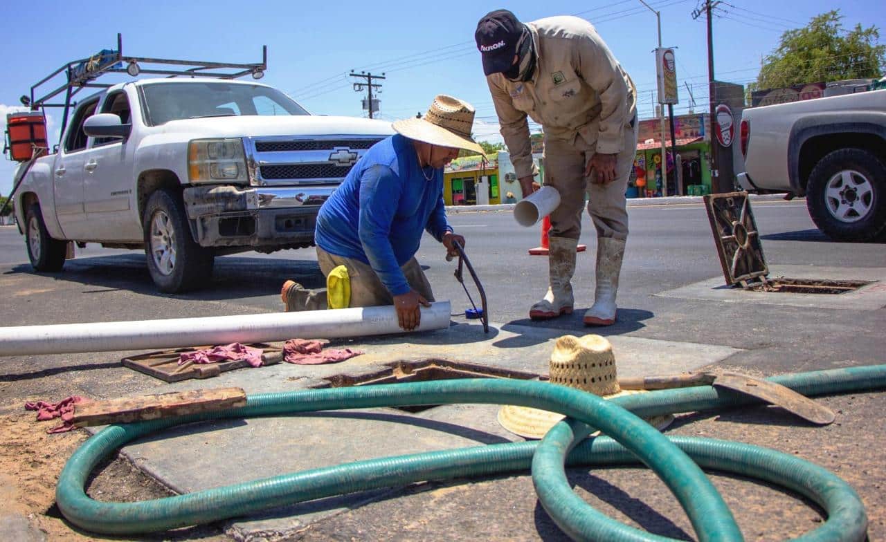 Atendió 182 fugas el OOMSAPAS La Paz durante la semana pasada