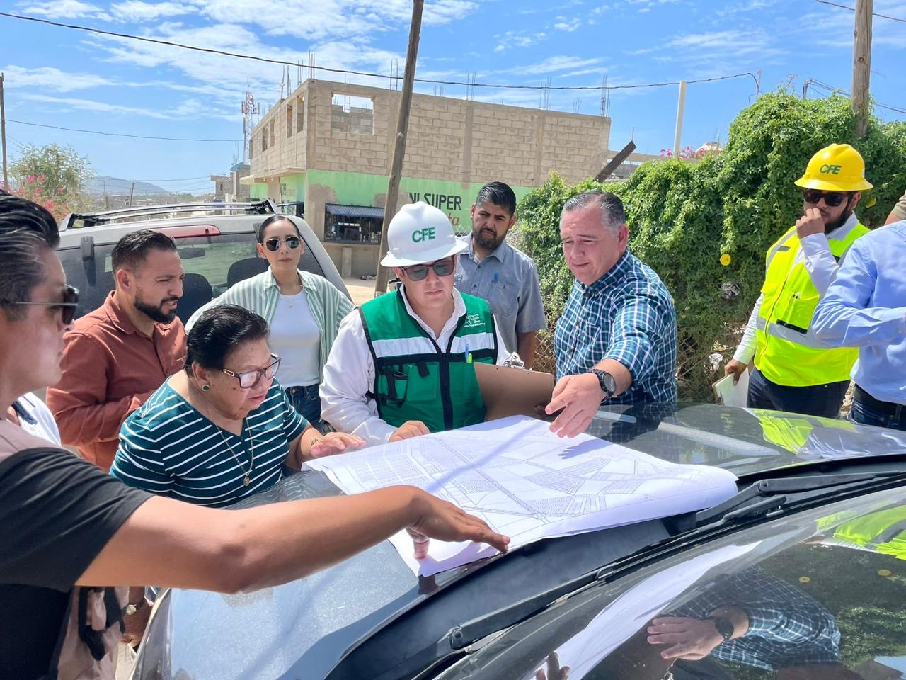 Trabaja Gobierno de Los Cabos para que se regularice la energía eléctrica de más de 500 familias en “El Taste” de CSL