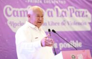 DIRIGE VÍCTOR CASTRO COSÍO PRIMER ENCUENTRO “CAMINO HACIA LA PAZ”, HACIA UNA VIDA SIN VIOLENCIA”