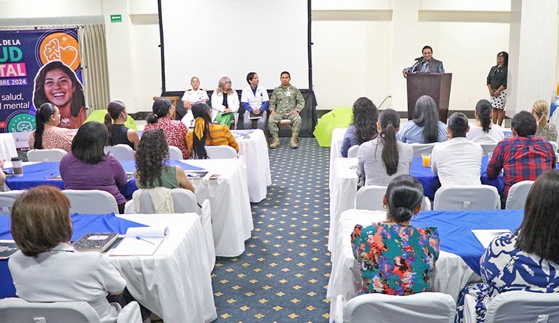 MEDIANTE CAPACITACIÓN DE ESPECIALISTAS CONMEMORA GOBIERNO DE BCS EL DÍA MUNDIAL DE LA SALUD MENTAL