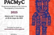 Anuncian convocatoria del Programa de Apoyo a las Culturas Municipales y Comunitarias