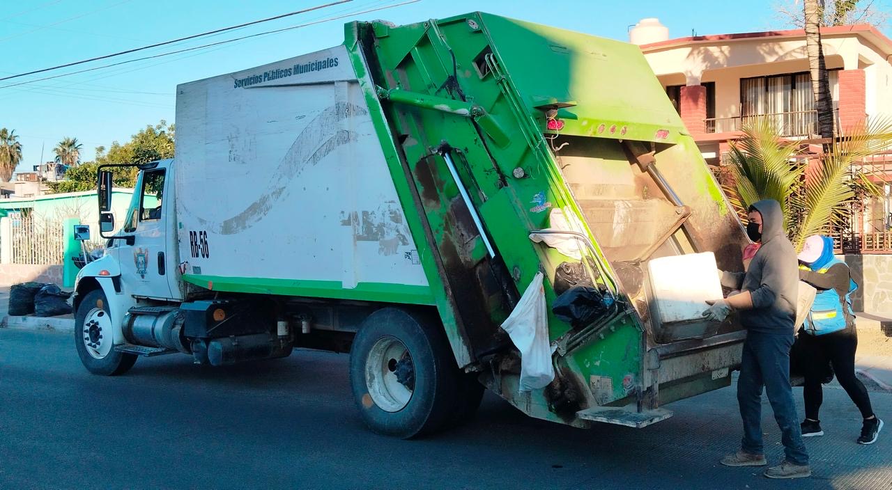 Se reanuda el servicio de recolección de basura en La Paz