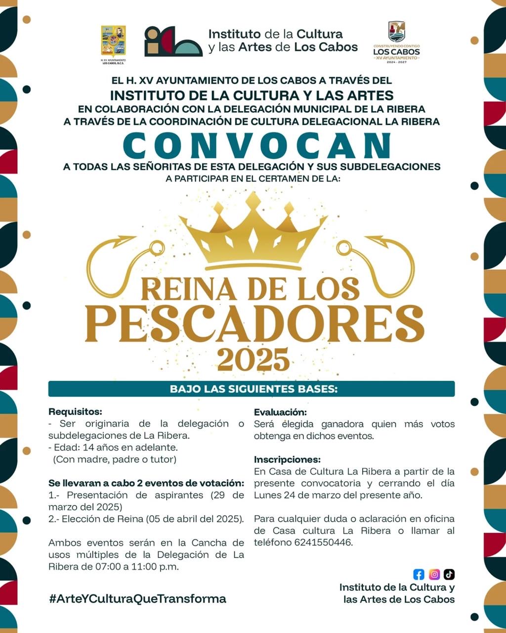 Convocan a participar en La Ribera en el certamen Reina de Los Pescadores 2025