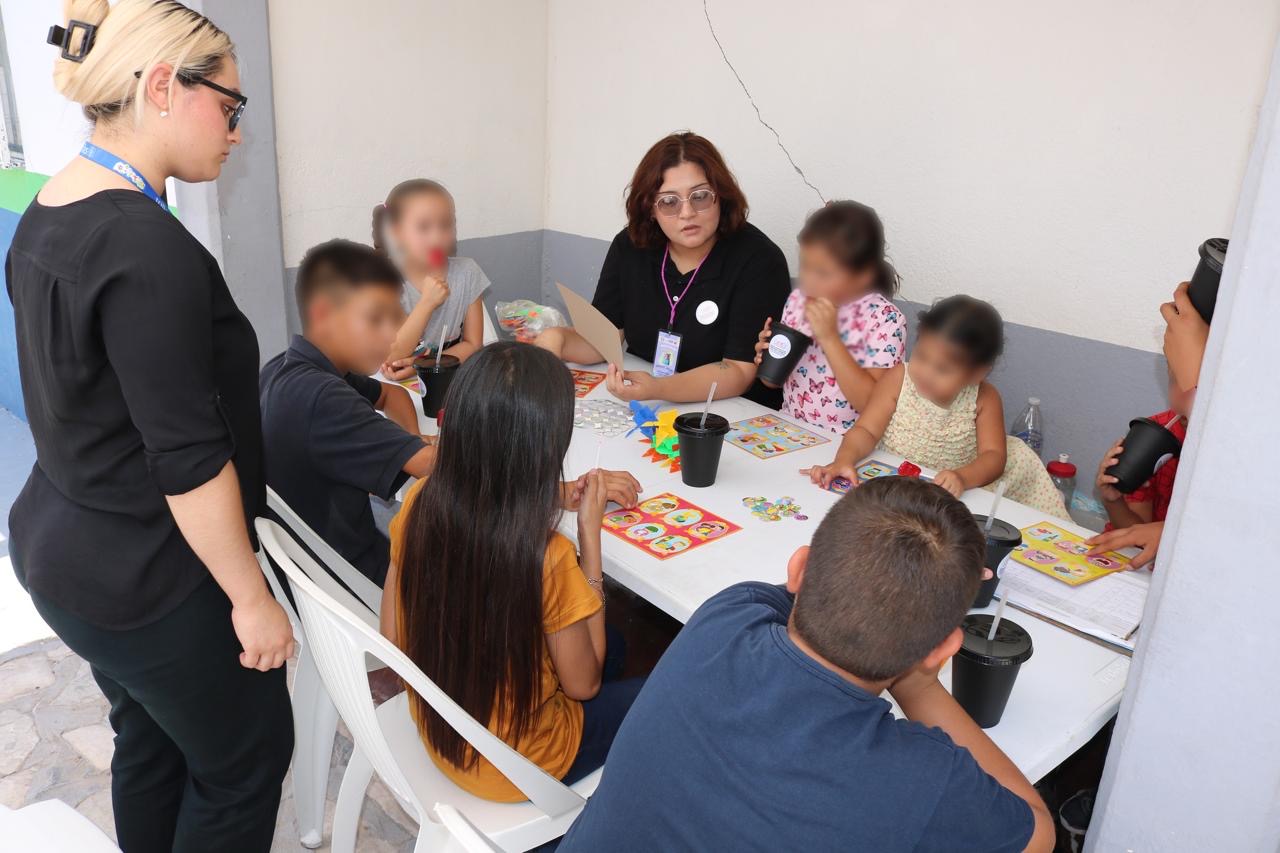 Realiza IMM jornada “Por una vida libre de violencia” en Las Pocitas