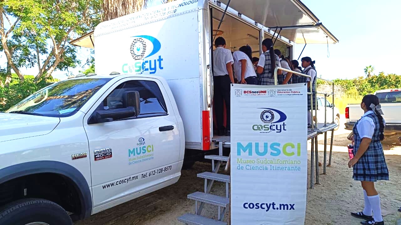 Más de 2 mil 800 niños y niñas participan en módulos itinerantes de ciencia y tecnología en BCS