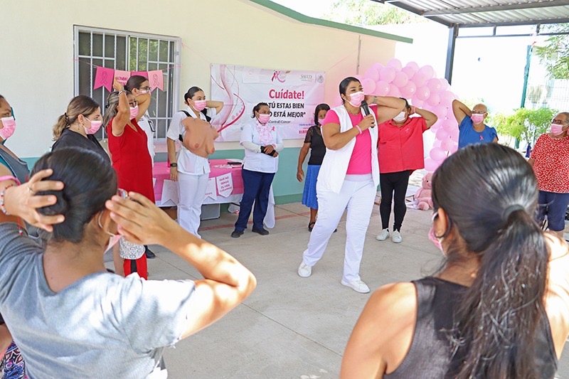 Secretaría de Salud impulsa la autoexploración de mamas entre mujeres sudcalifornianas