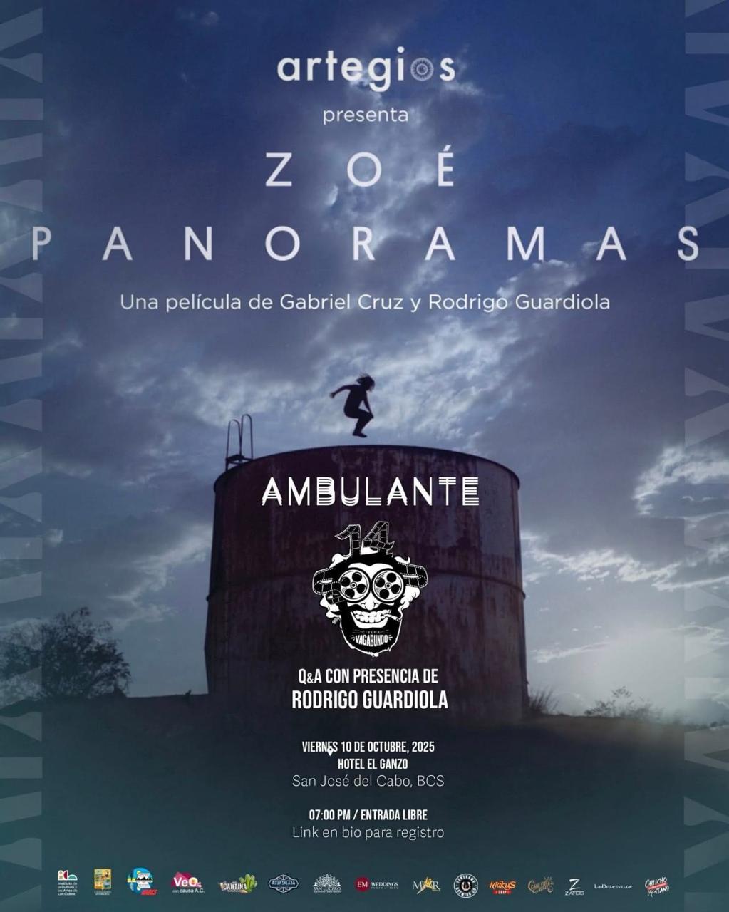 Inician actividades en Los Cabos por el XIV Aniversario de Cinema Vagabundo