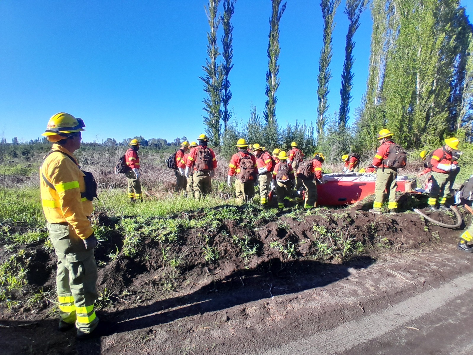 Director de Fomento Forestal de BCSparticipa como instructor en curso internacional en manejo de incendios