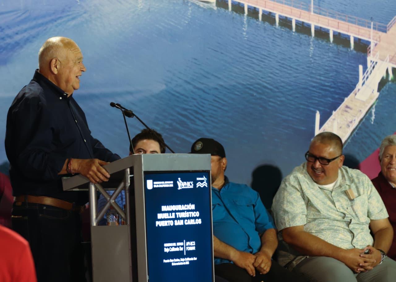Entrega VCC la reconstrucción del muelle turístico de Puerto San Carlos, cumpliendo su compromiso con la comunidad