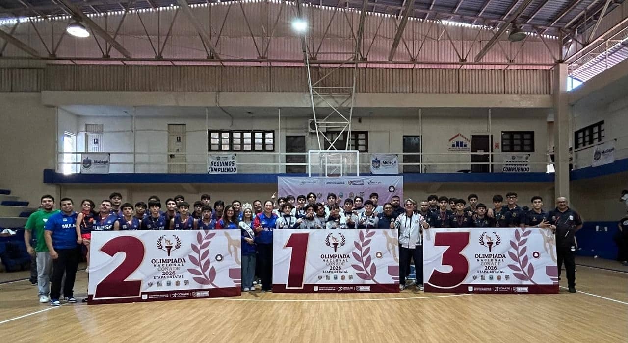 Obtienen La Paz y Los Cabos el oro en el Estatal de Básquetbol 2026