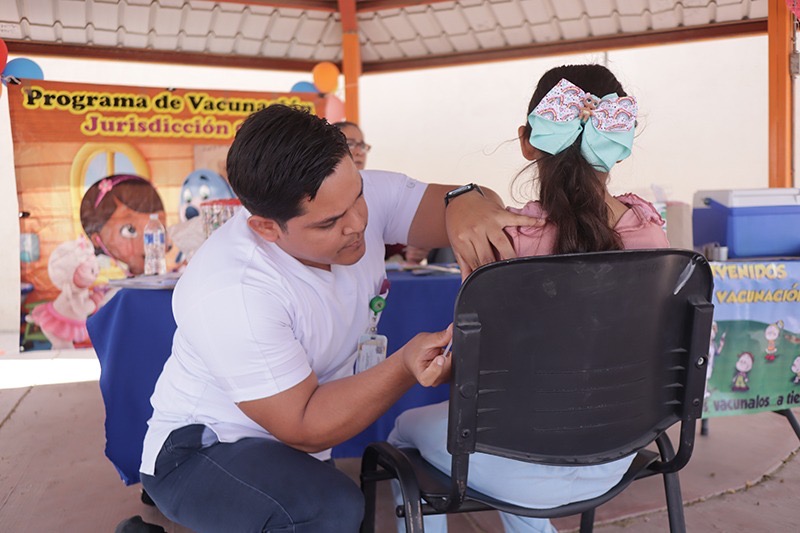 Realizará Salud Estatal jornada sabatina de vacunación