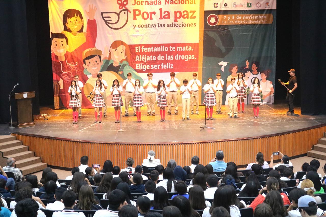 Realiza BCS Jornada Nacional por la Paz y contra las Adicciones