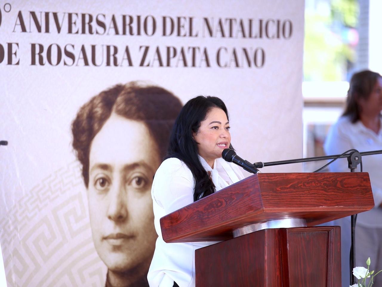Conmemoran en Los Cabos el 25N, natalicio de Rosaura Zapata y el bicentenario de la Independencia en la Mar