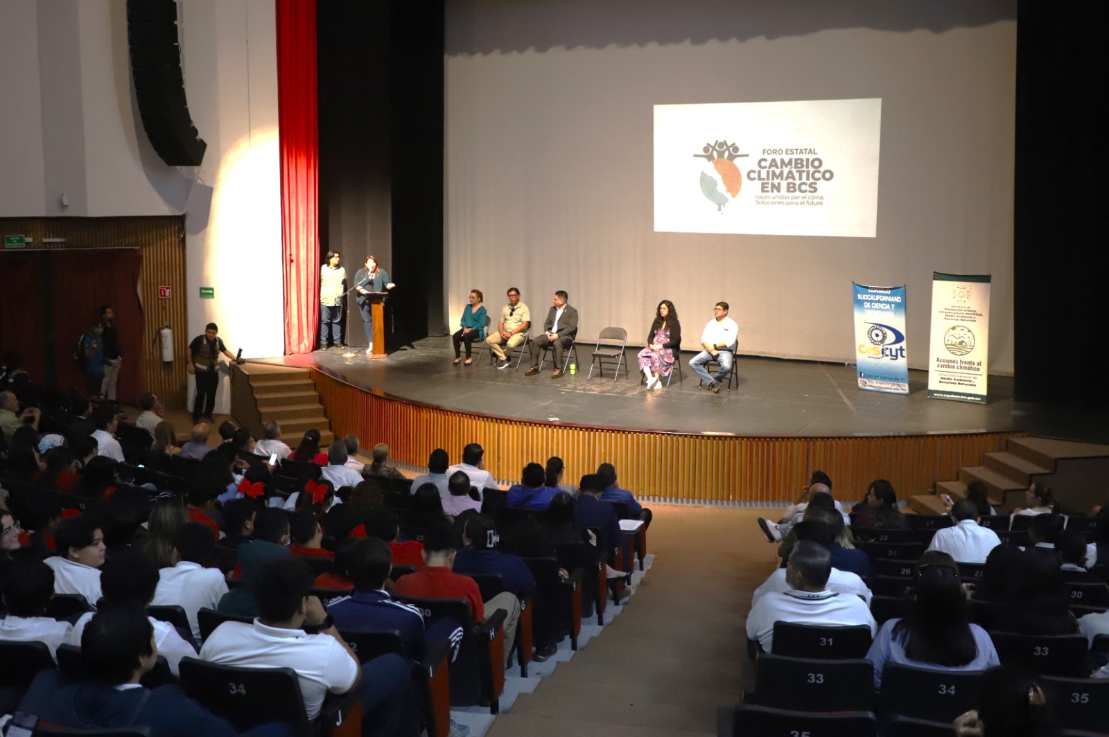 Inauguran en La Paz el Foro Estatal de Cambio Climático 2025