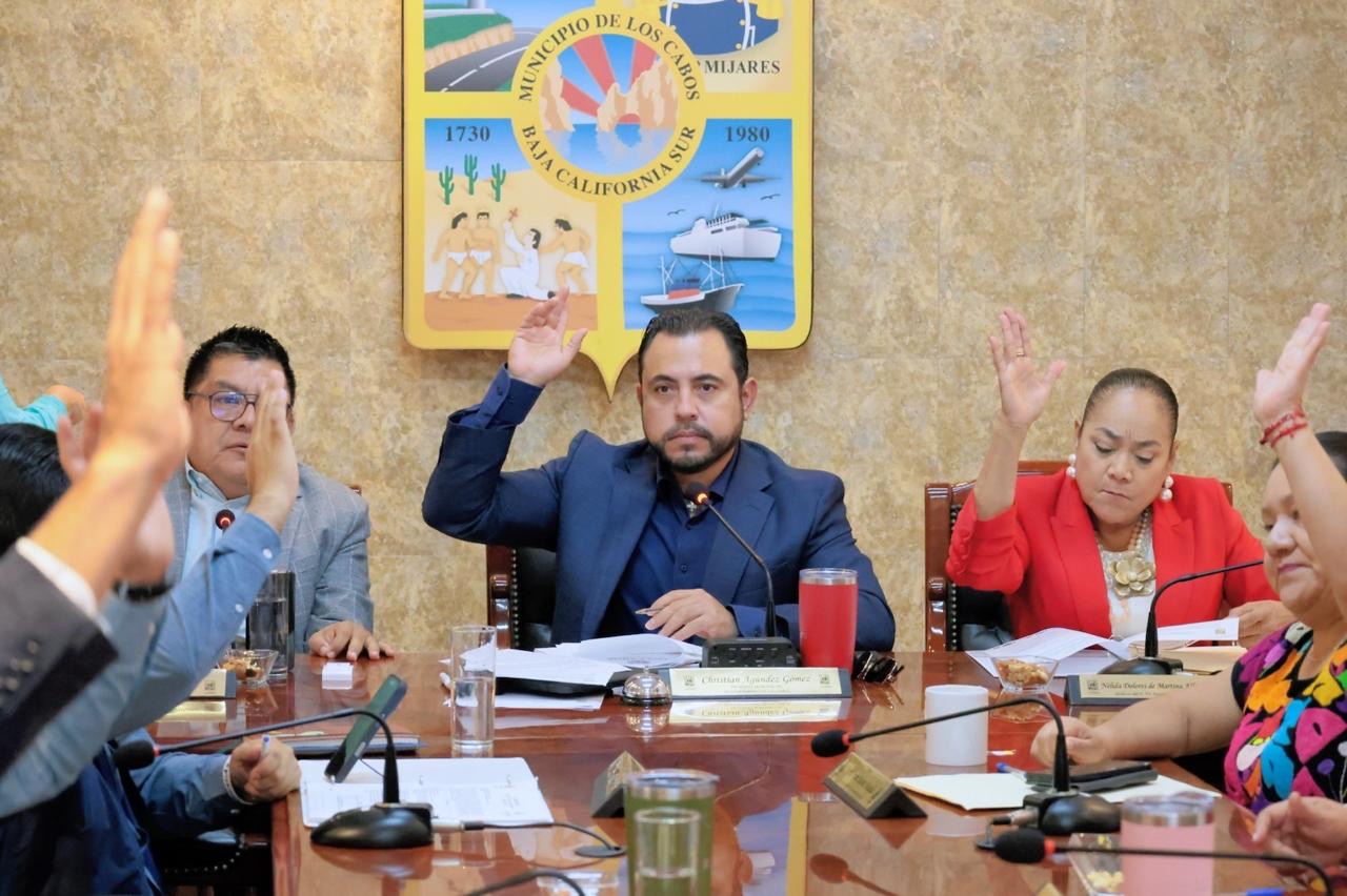 Aprueba Cabildo de Los Cabos Ley de Ingresos 2026 y acuerdos en materia educativa y de seguridad
