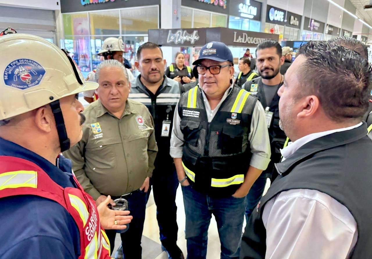 Gobierno de Los Cabos prioriza la prevención con inspecciones de seguridad en centros comerciales