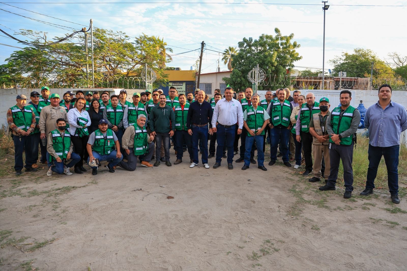 Fortalece OOMSAPAS La Paz seguridad del personal de campo