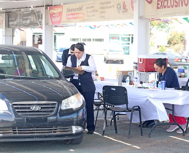 Realizará Salud Estatal vacunatón vehicular contra el sarampión en La Paz