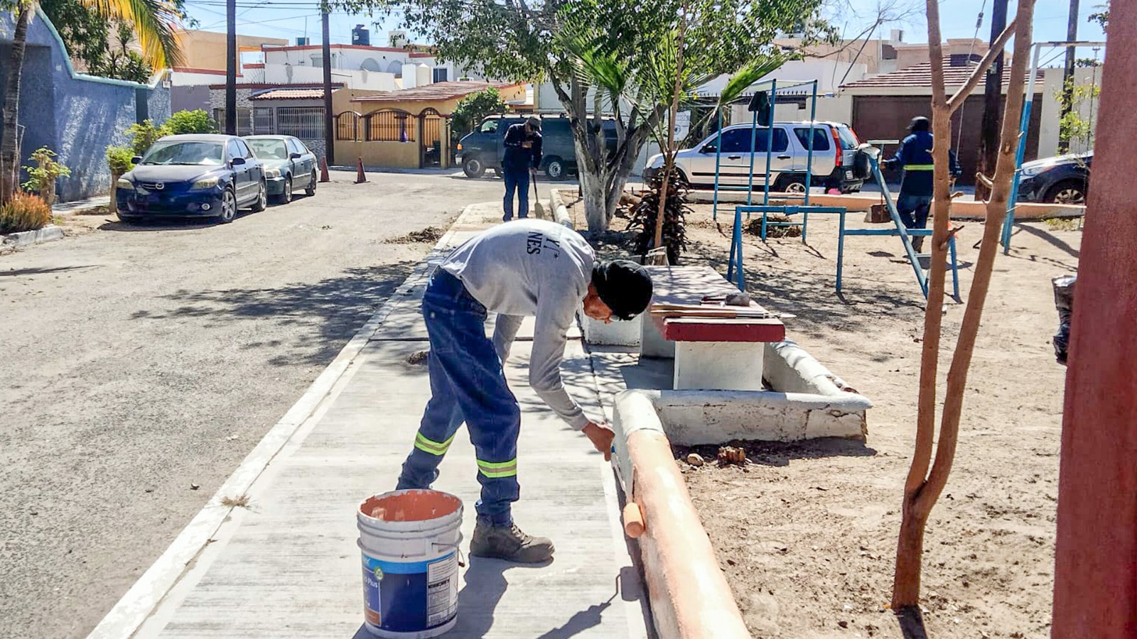 Servicios Públicos de La Paz atendió 10 parques en distintos puntos de la ciudad