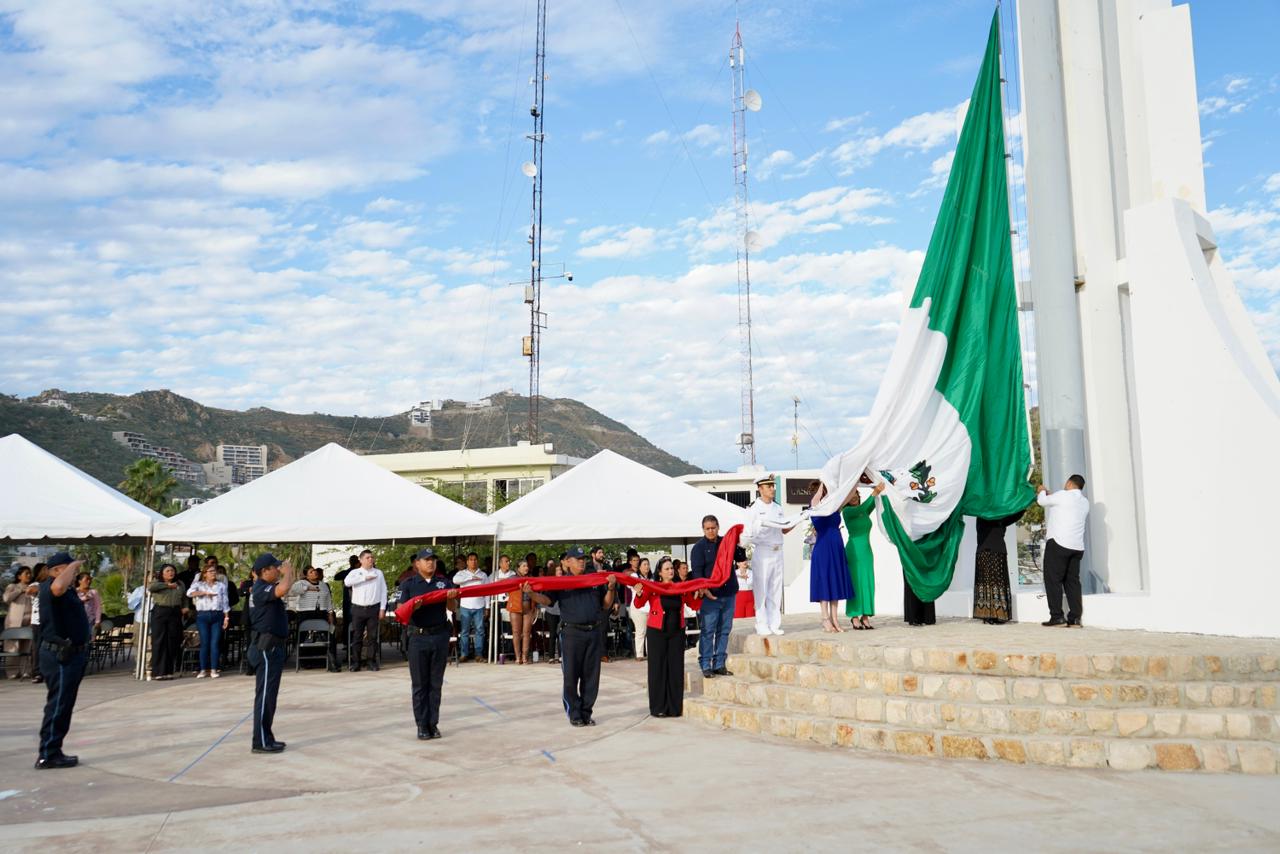 La Delegación de Cabo San Lucas conmemora el 109º aniversario de la Constitución Política de 1917