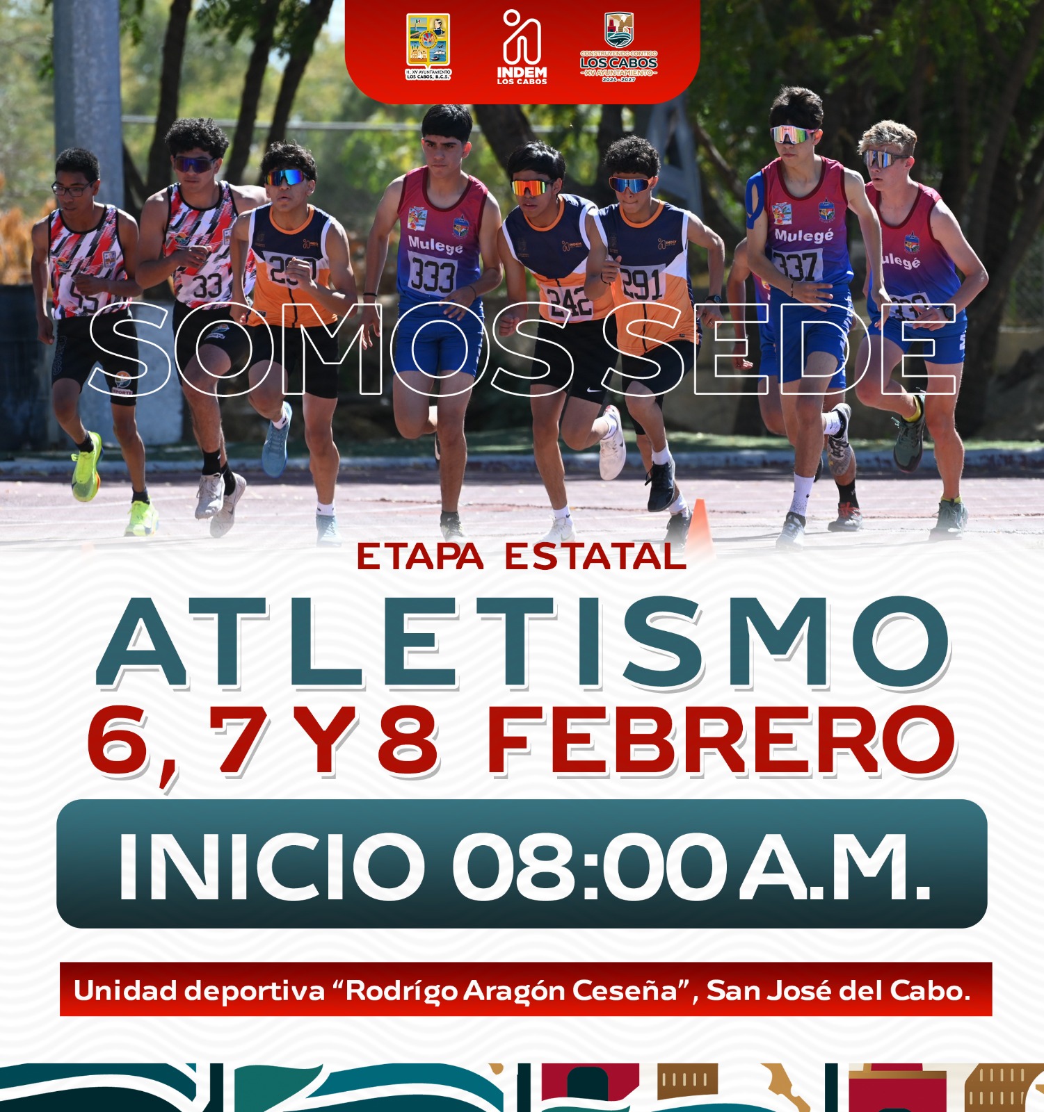 Los Cabos será sede de la etapa estatal de Atletismo