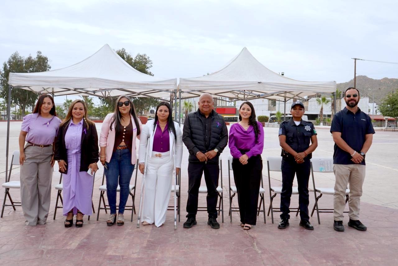 Conmemoran en Cabo San Lucas el Día Internacional de la Mujer con acto cívico y activación física
