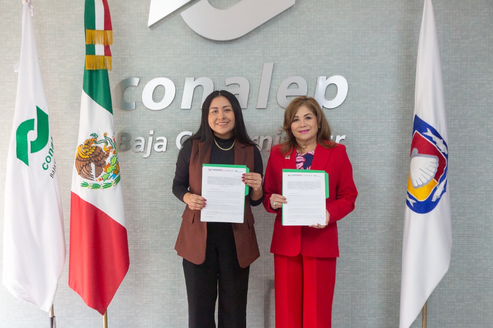 Firman ISJ y CONALEP convenio para impulsar programas juveniles