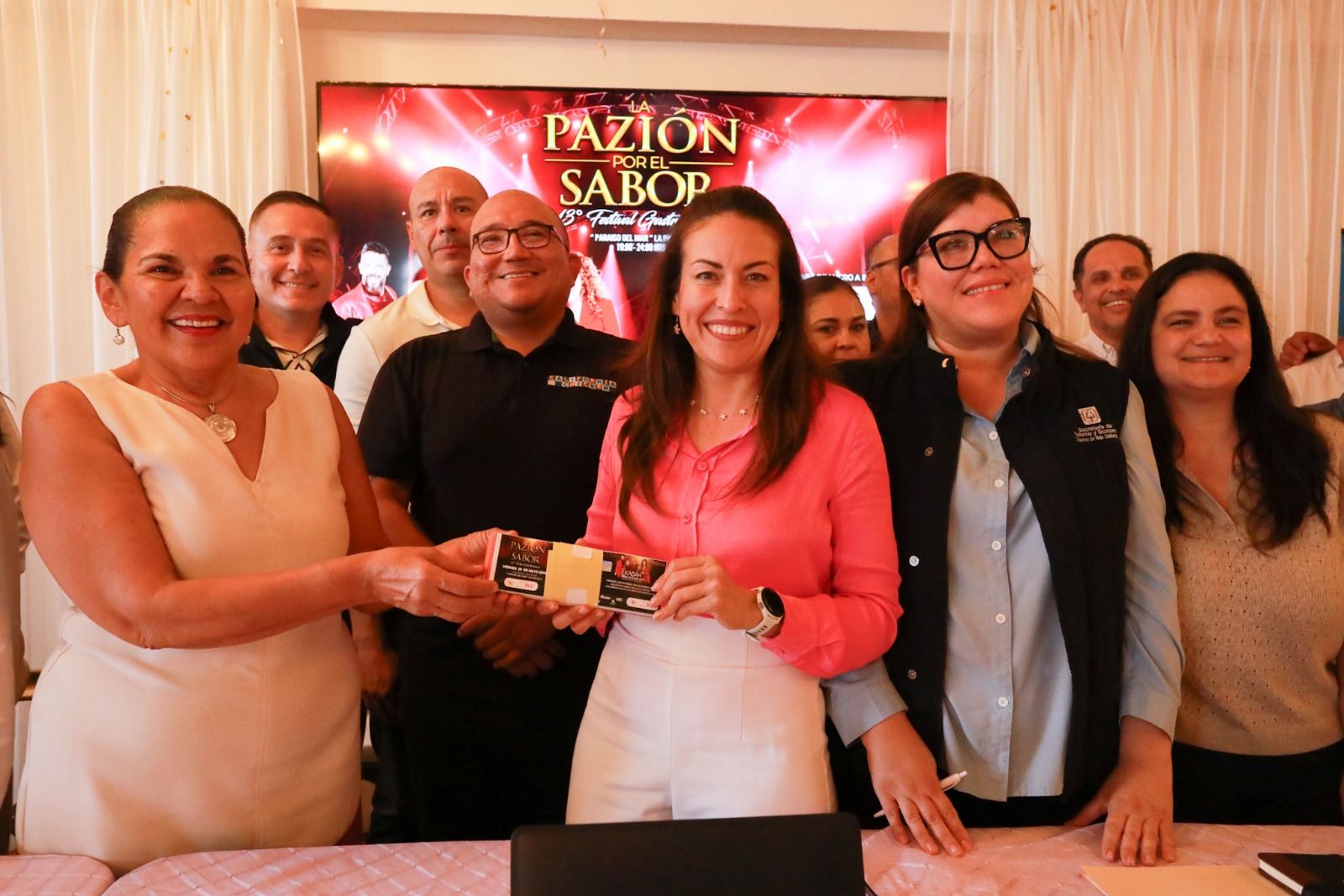 Respalda Milena Quiroga el festival gastronómico la Pazión por el Sabor