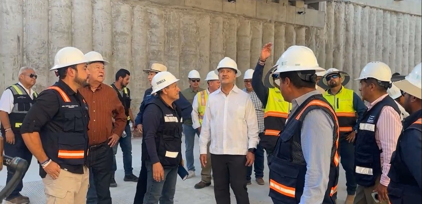 Supervisan avances de Glorieta de las Mujeres Libres de BCS en San José del Cabo
