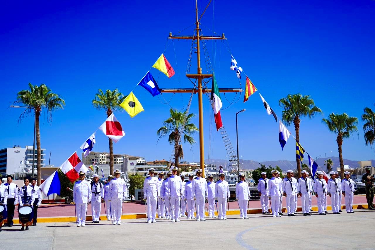 Desde el Sector Naval, conmemoran en Cabo San Lucas el 112º aniversario de la Gesta Heroica del Puerto de Veracruz