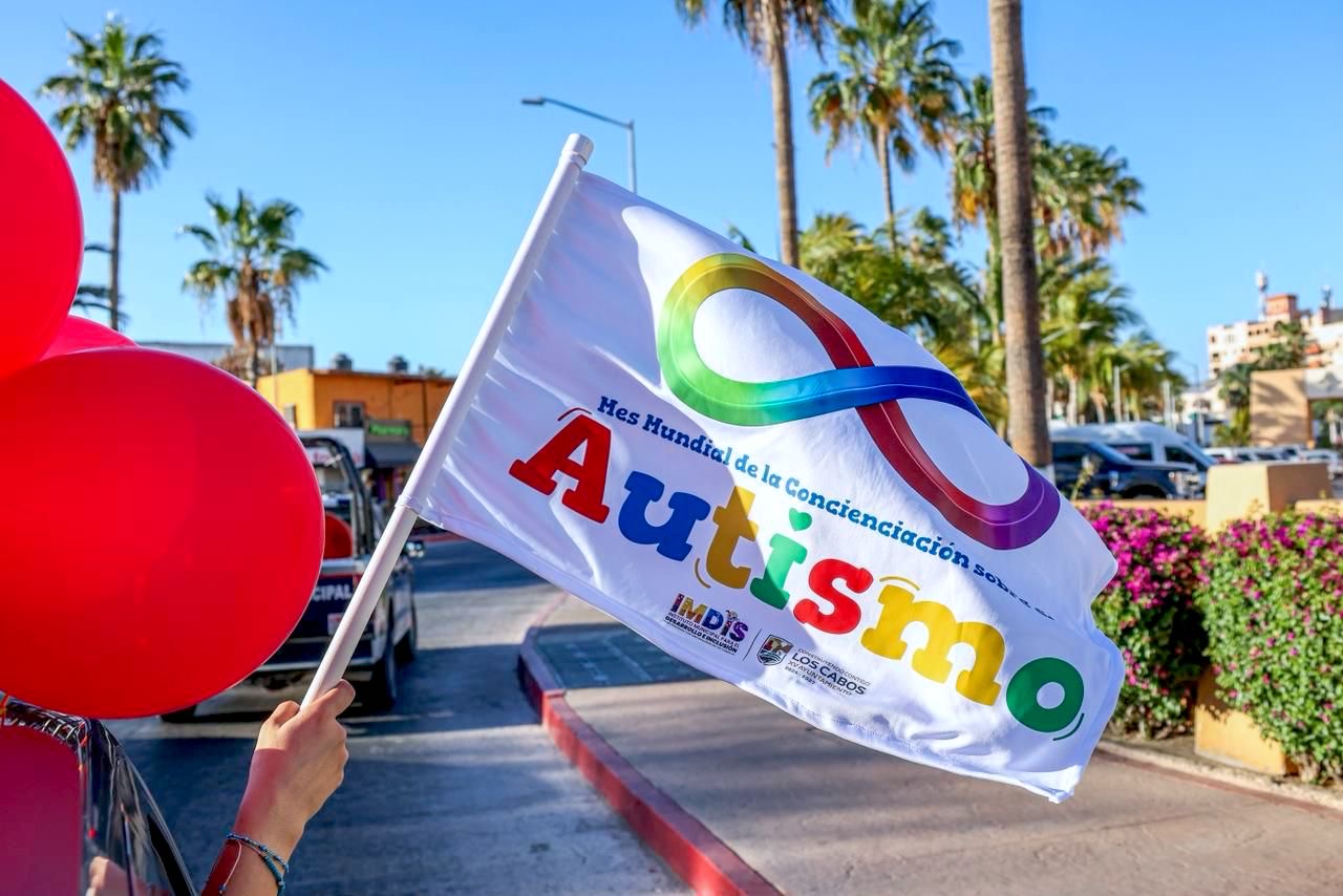 IMDIS coordina actividades para promover el respeto hacia personas con TEA en Los Cabos