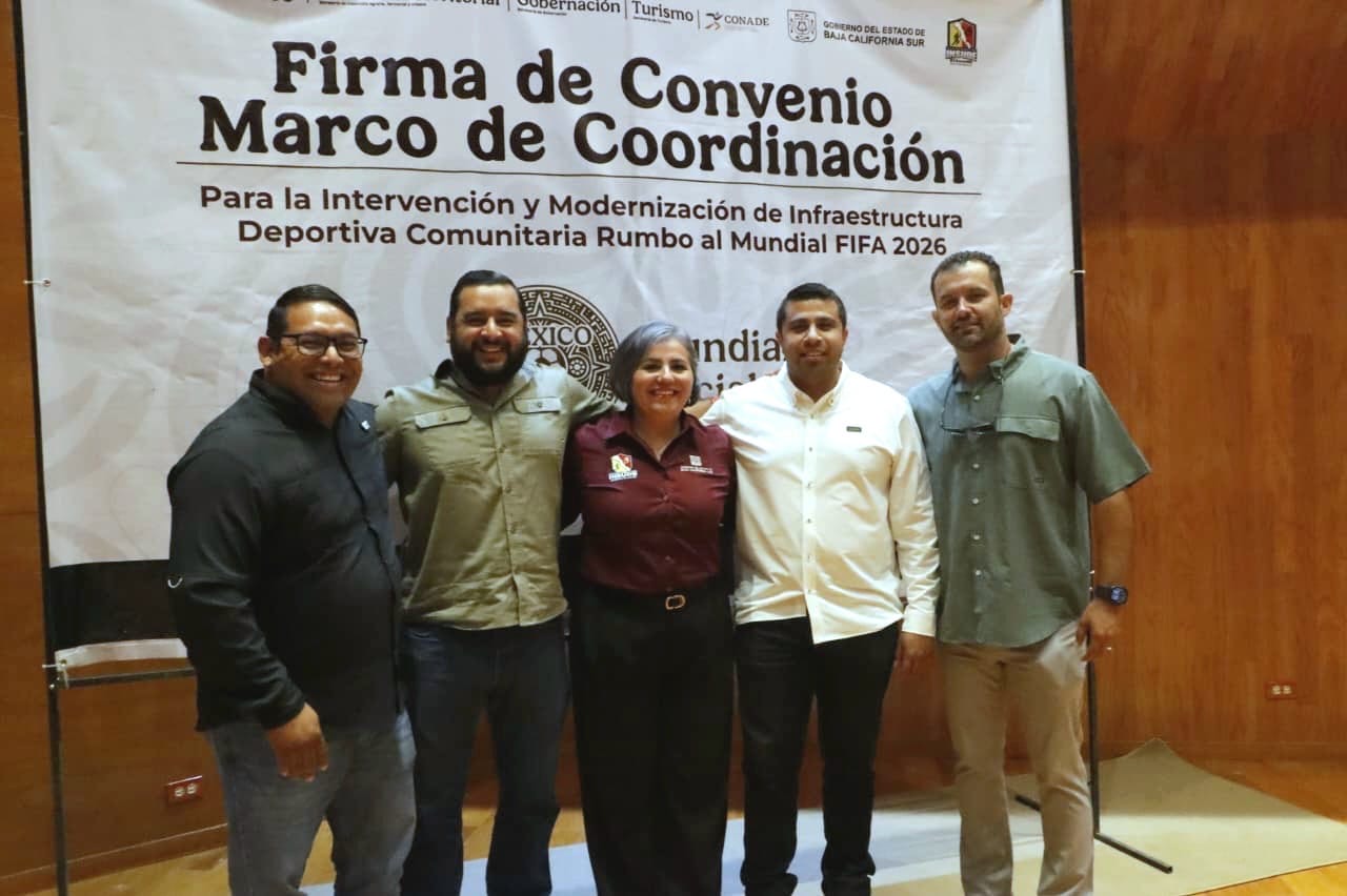 Anuncian construcción de cinco canchas de fútbol 5 en Los Cabos