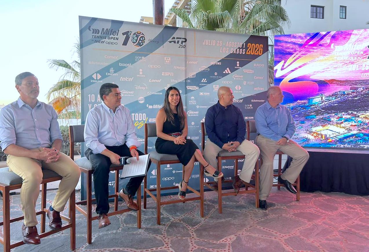 Celebrará Abierto de Tenis Los Cabos su 10° aniversario con proyección internacional