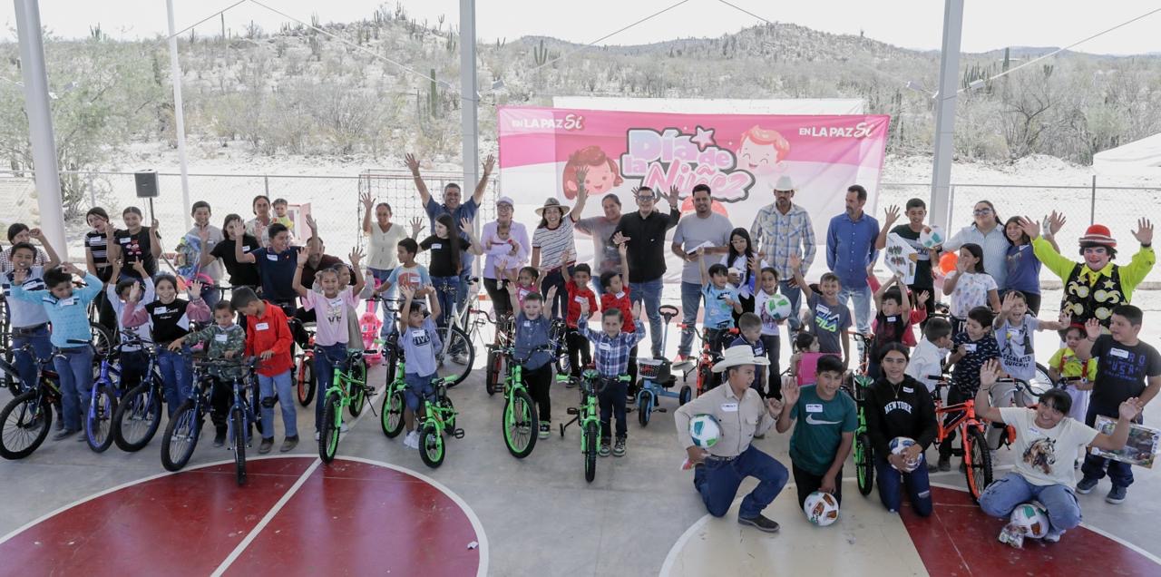 Con hechos, Milena Quiroga responde a las comunidades rurales y celebra el Día de la Niñez en La Palmilla