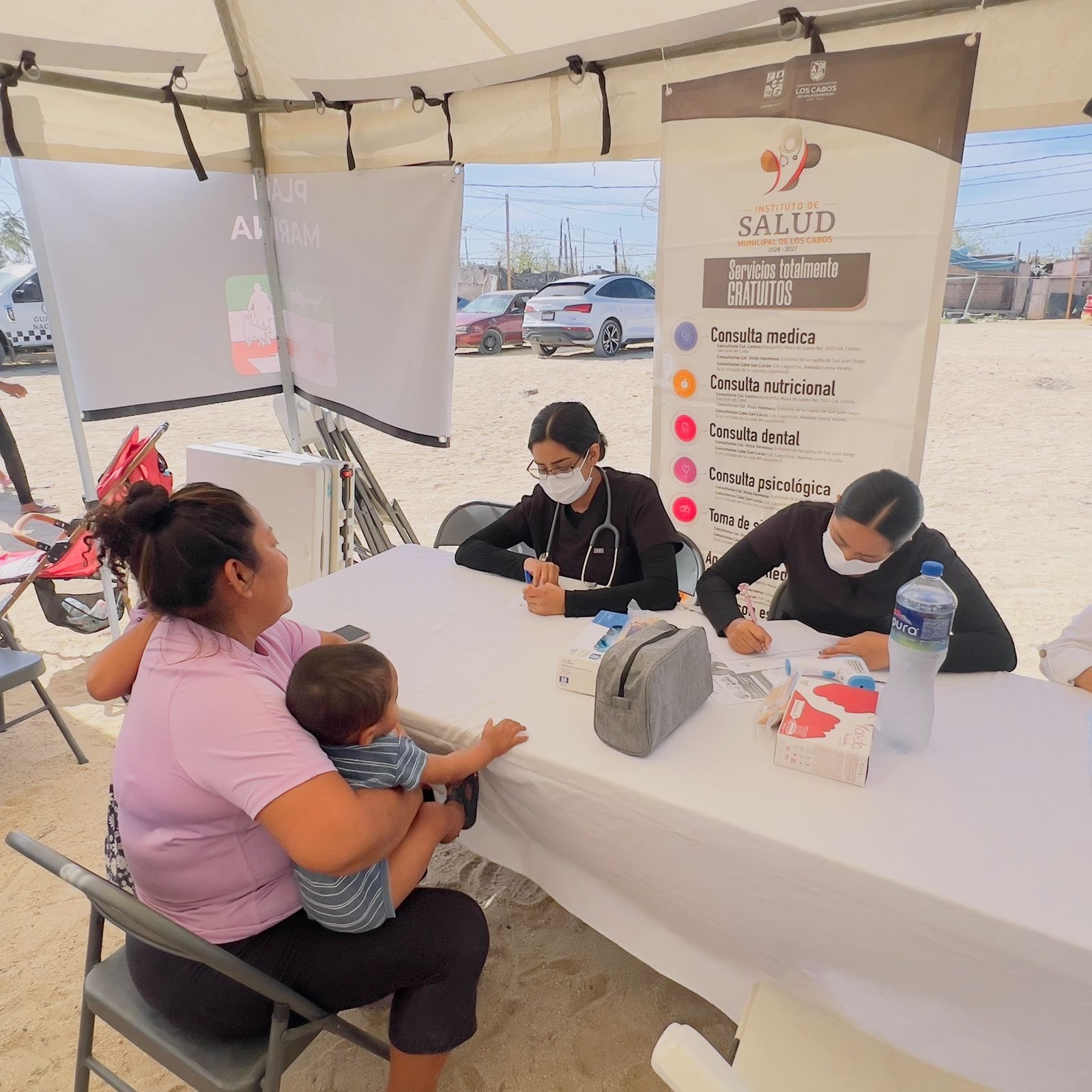 Acercan jornadas médicas gratuitas a zonas de difícil acceso en Los Cabos