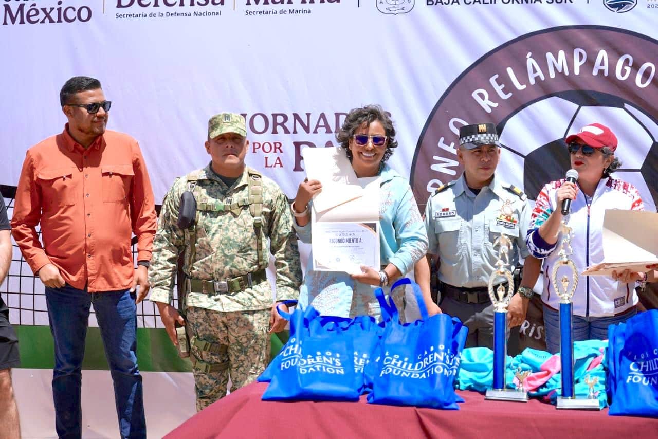 Se suma Ayuntamiento de Los Cabos a Jornadas por la Paz con torneo relámpago de fútbol