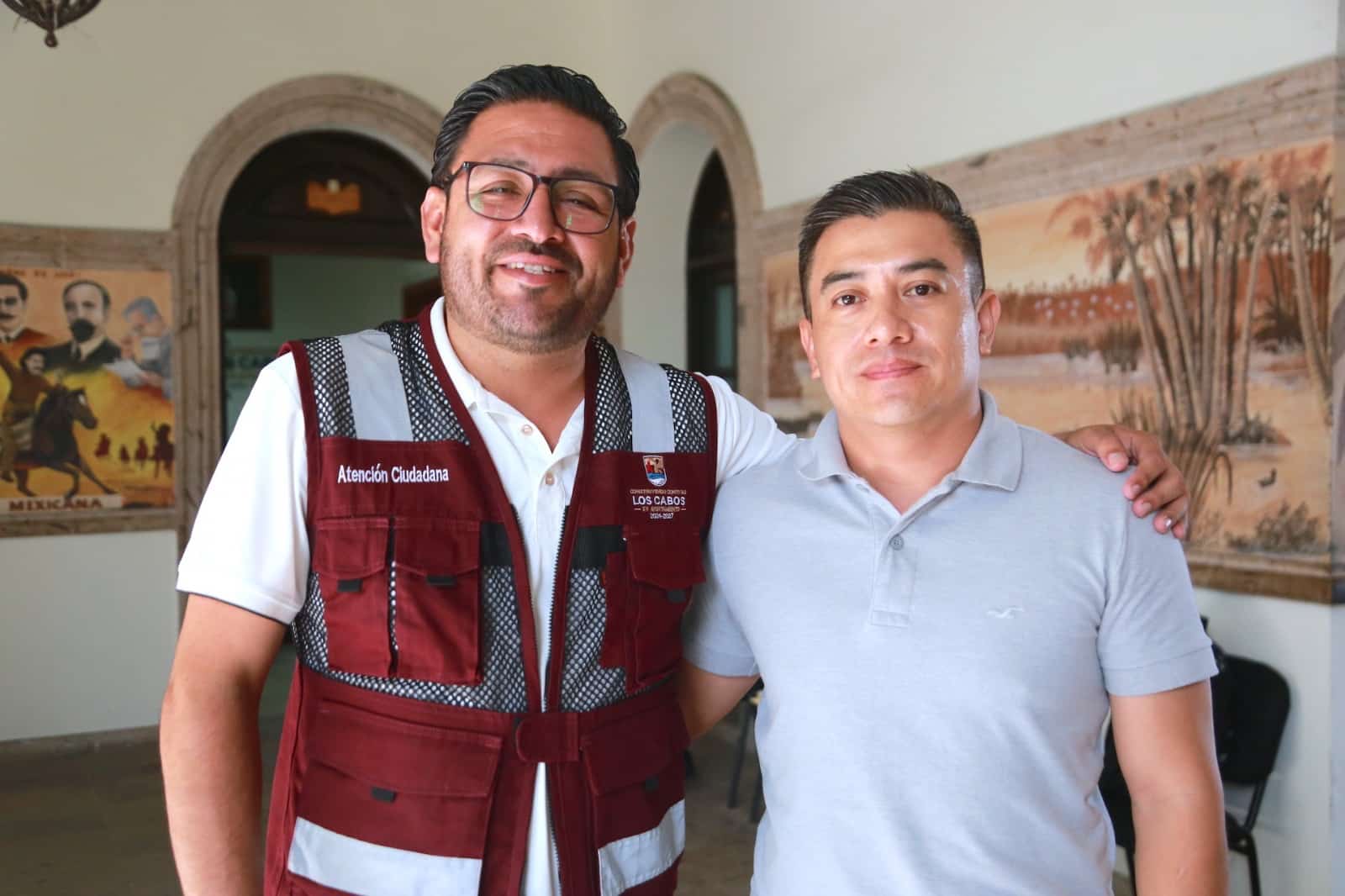 Cumple Ayuntamiento de Los Cabos con apoyo para construir techumbre en escuela Fernando Burgoin