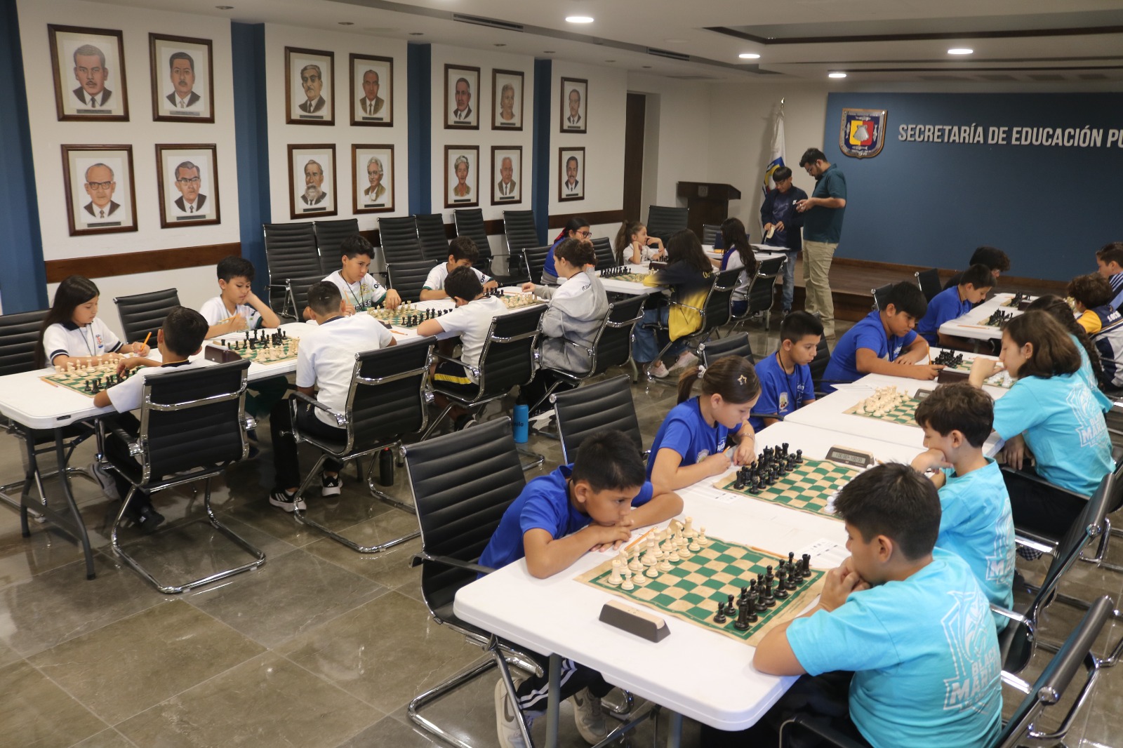Ajedrez escolar crece en BCS: 300 estudiantes fortalecen su aprendizaje