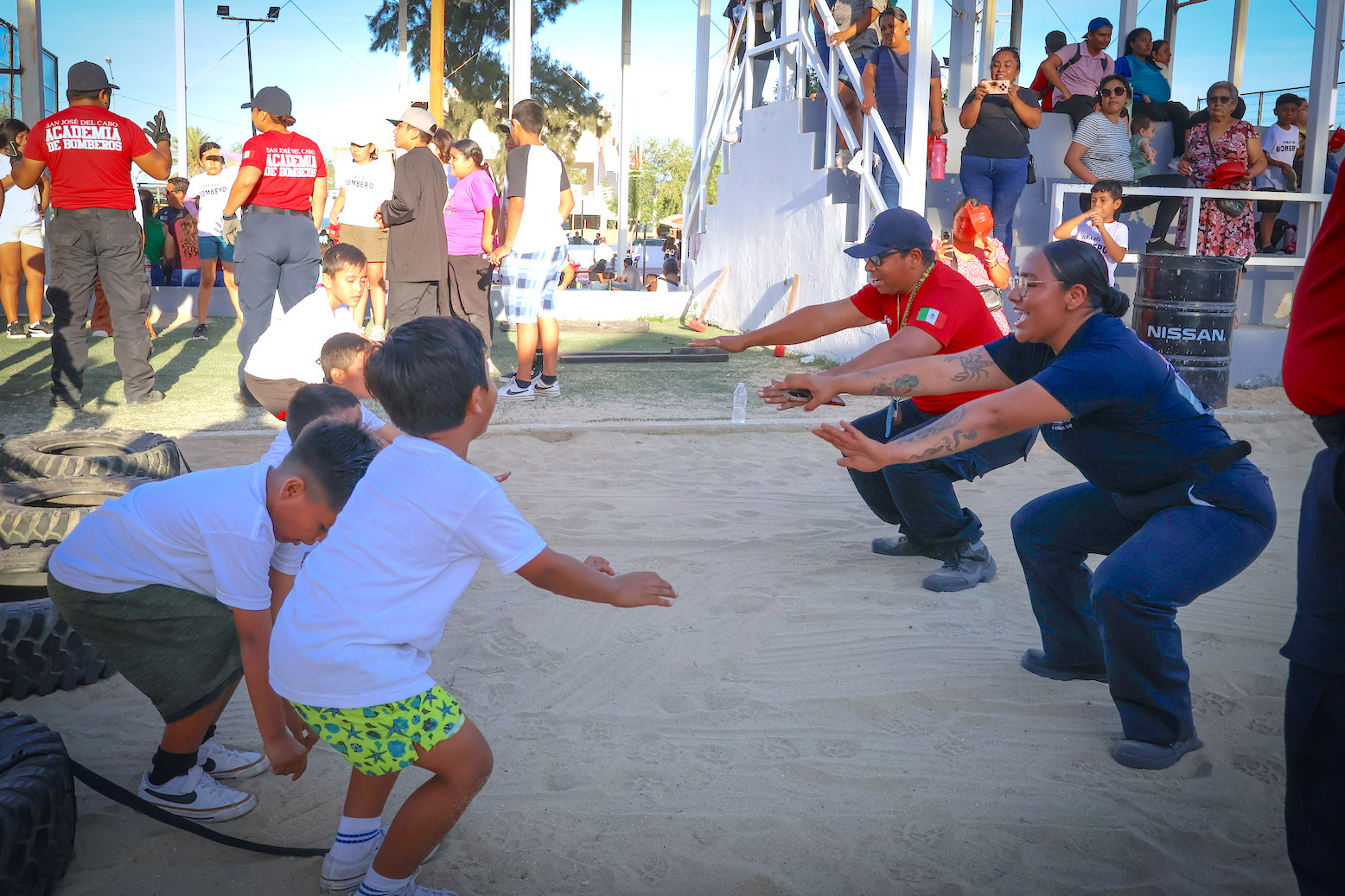 Participan 120 niñas y niños en la Feria del Bombero Junior 2026 en San José del Cabo