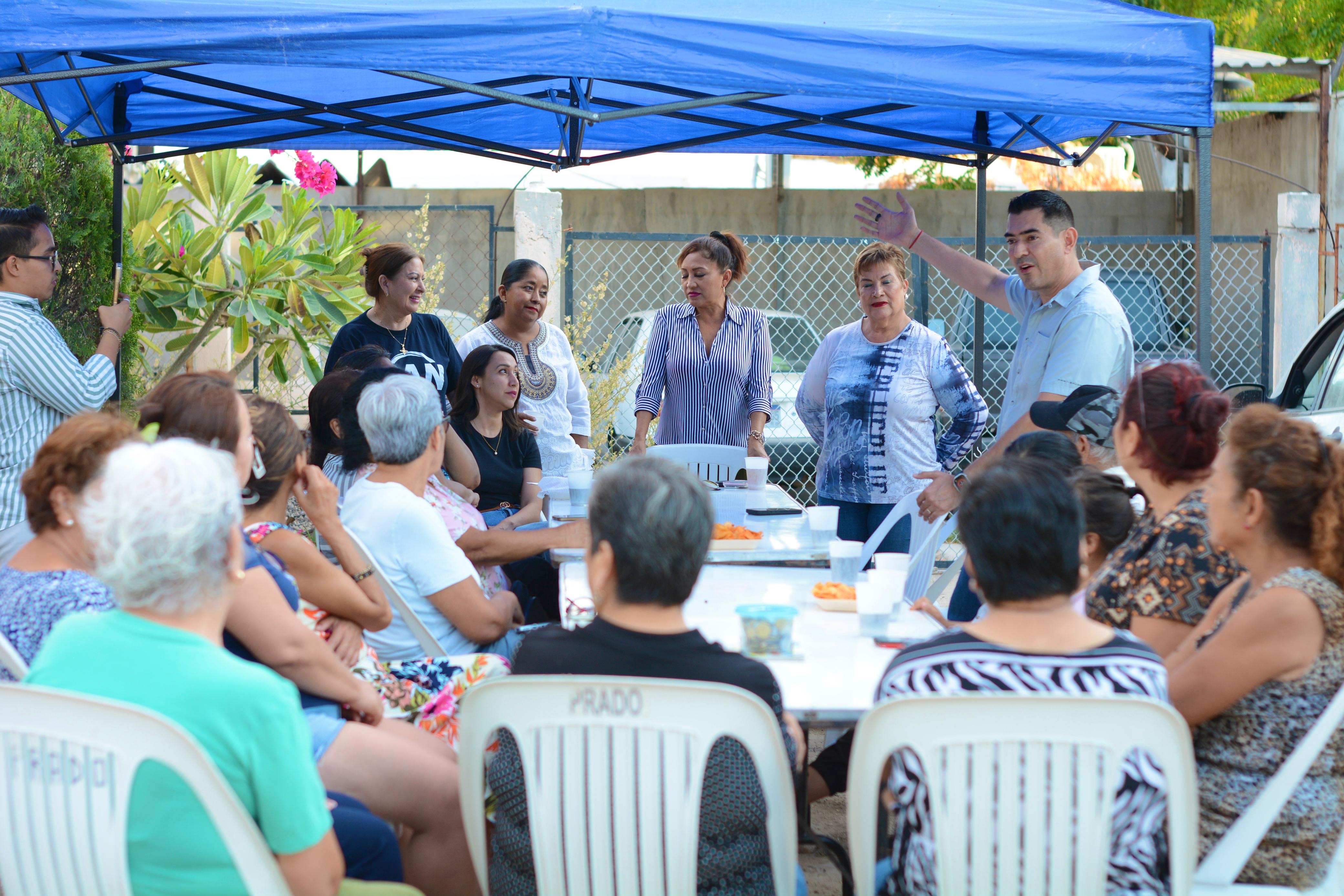 El PAN avanza en la instalación de comités vecinales en BCS