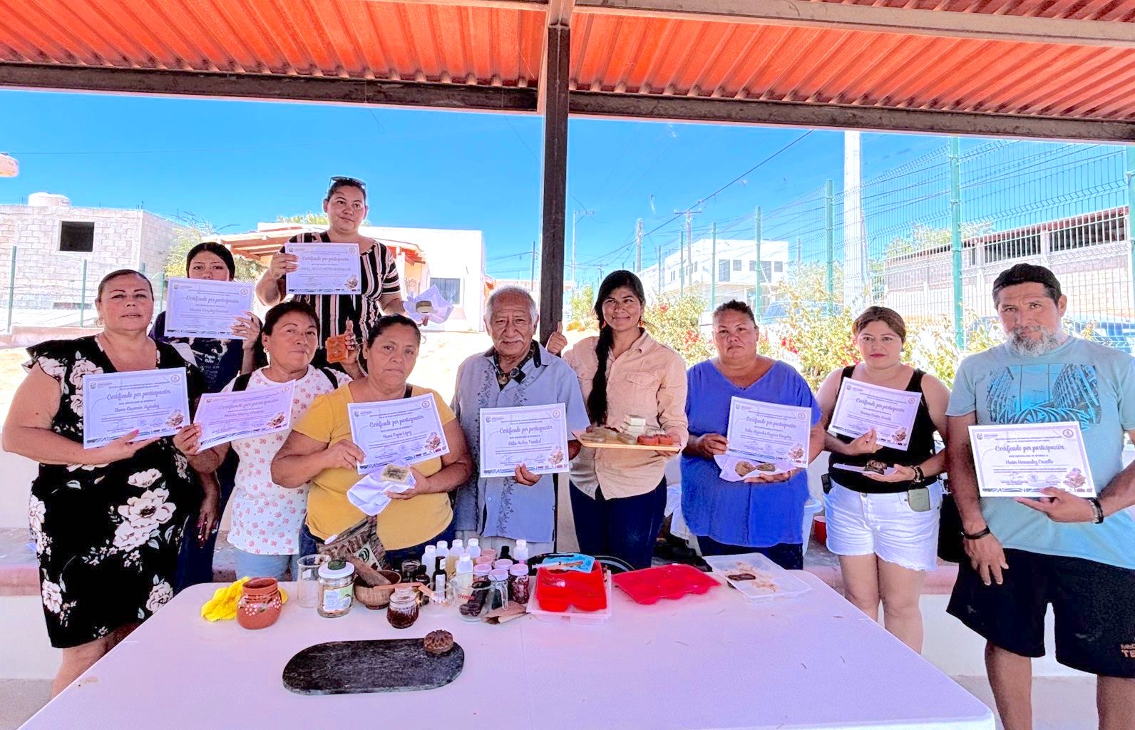 IMAIA imparten taller de jabones artesanales en Cabo San Lucas