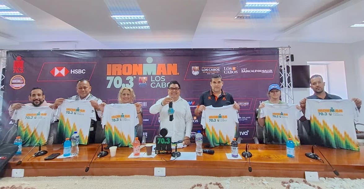 Los Cabos destino de clase mundial; inicia la cuenta regresiva para el triatlón internacional Ironman 70.3