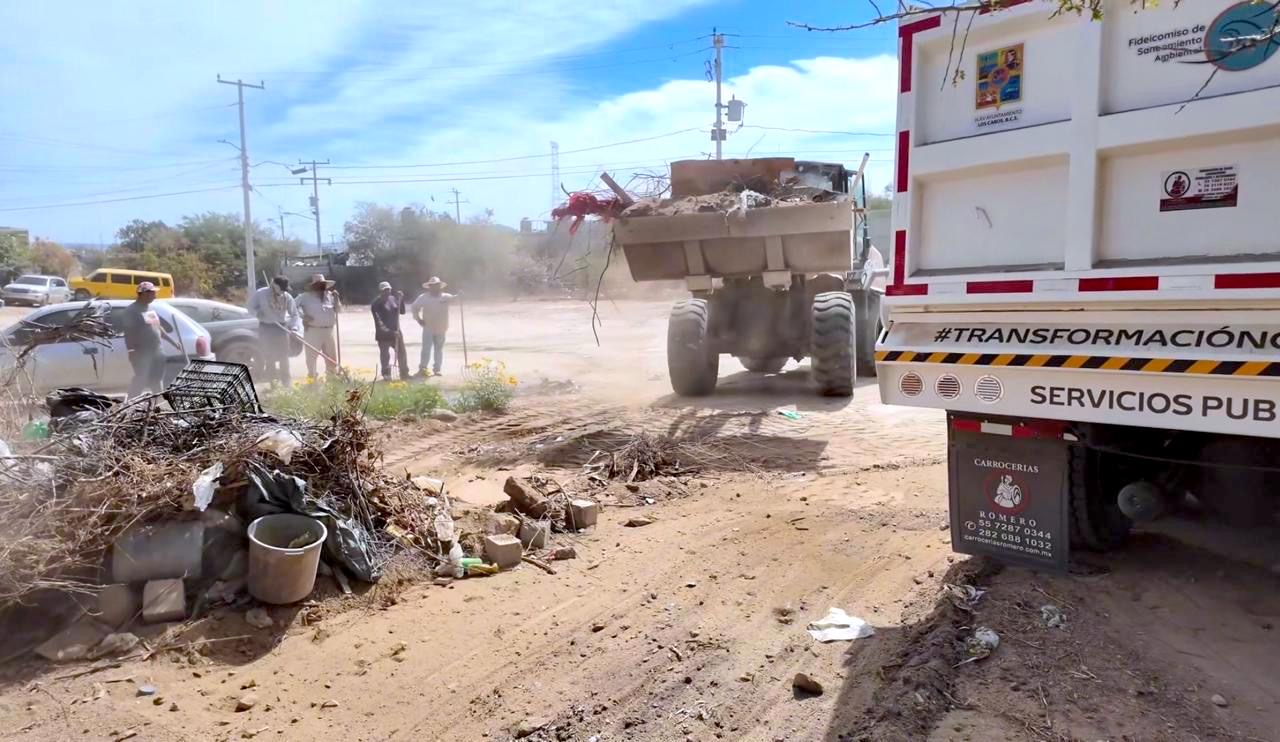Programa de descacharrización y limpieza transforma la imagen urbana en Los Cabos