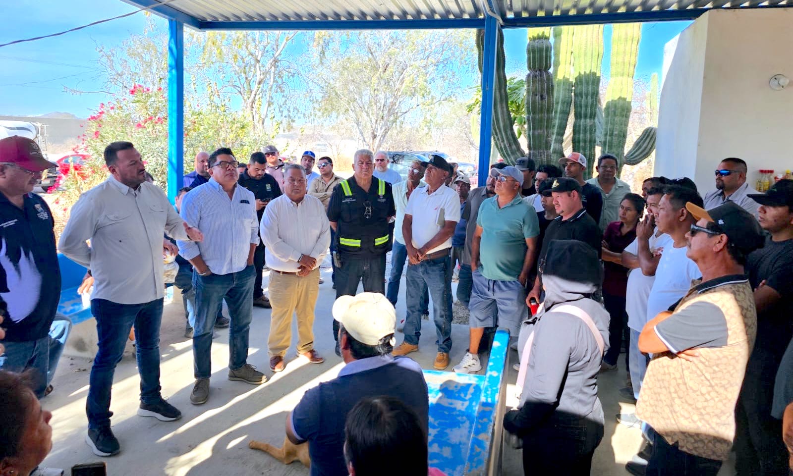 Atiende Ayuntamiento de Los Cabos problemática por cierre del Pozo Estrella y analiza alternativas de abasto