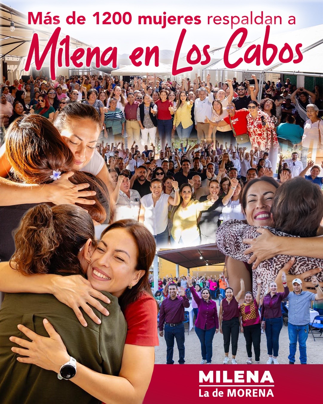 MILENA QUIROGA ROMERO RECONOCE A MÁS DE 1,200 MAMÁS EN LOS CABOS