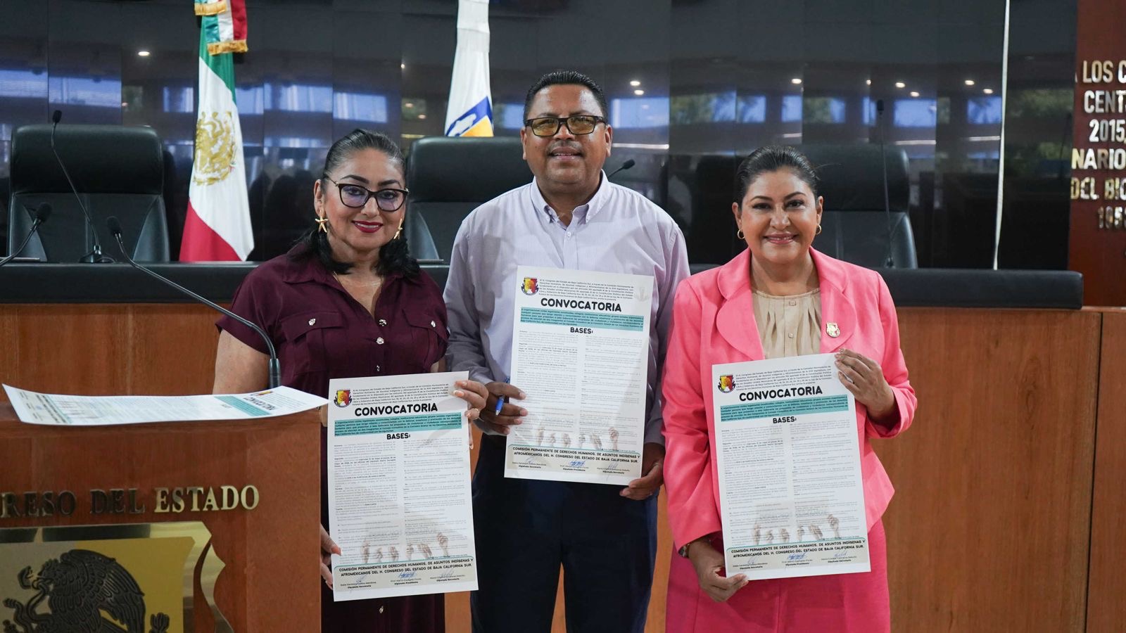 Congreso de BCS emite convocatoria para integrar el consejo consultivo de la CEDH