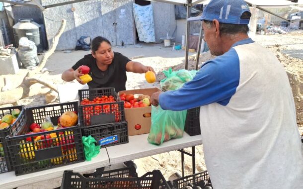 Gobierno Municipal brindó apoyos alimentarios a familias de la colonia Cabo Diamante en CSL