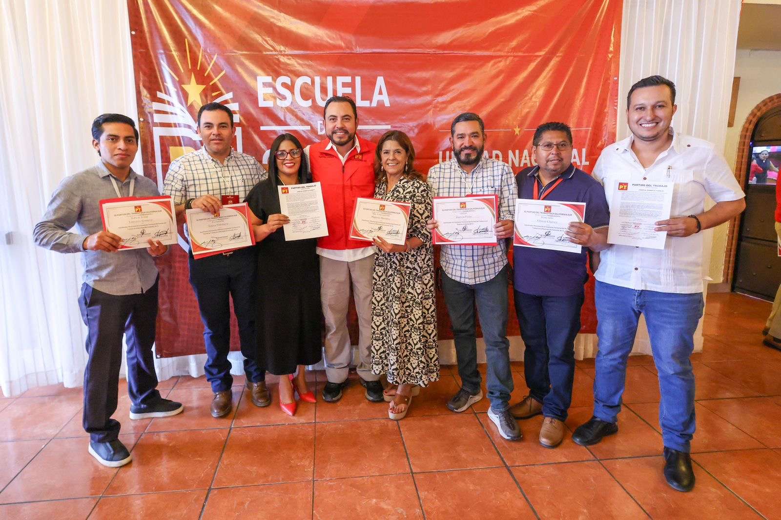 La formación política es el eje estratégico del PT en Sudcalifornia: Christian Agúndez