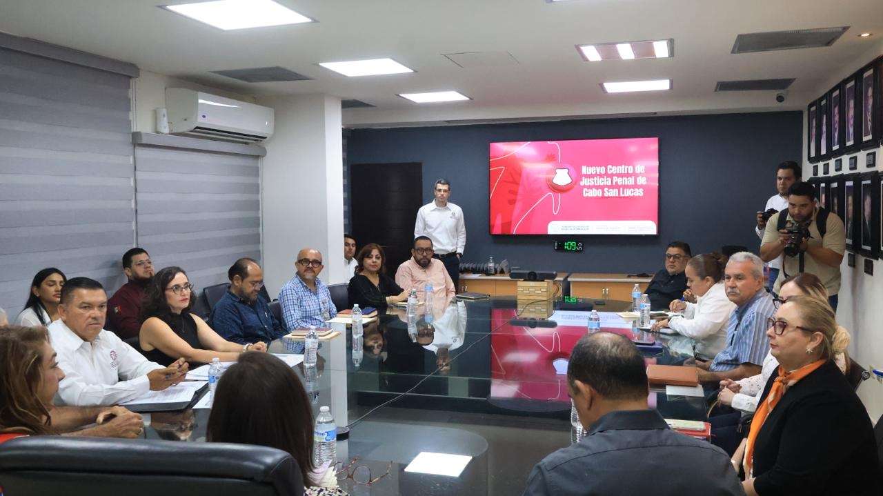 Coordinan acciones para el nuevo Centro de Justicia Penal en Cabo San Lucas