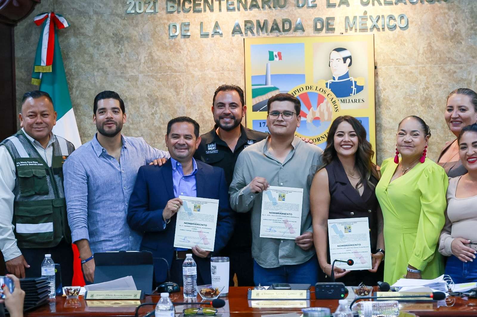 Aprueba Cabildo de Los Cabos a nuevos titulares en Imagen Urbana, Licencias de Construcción y Juzgados Cívicos